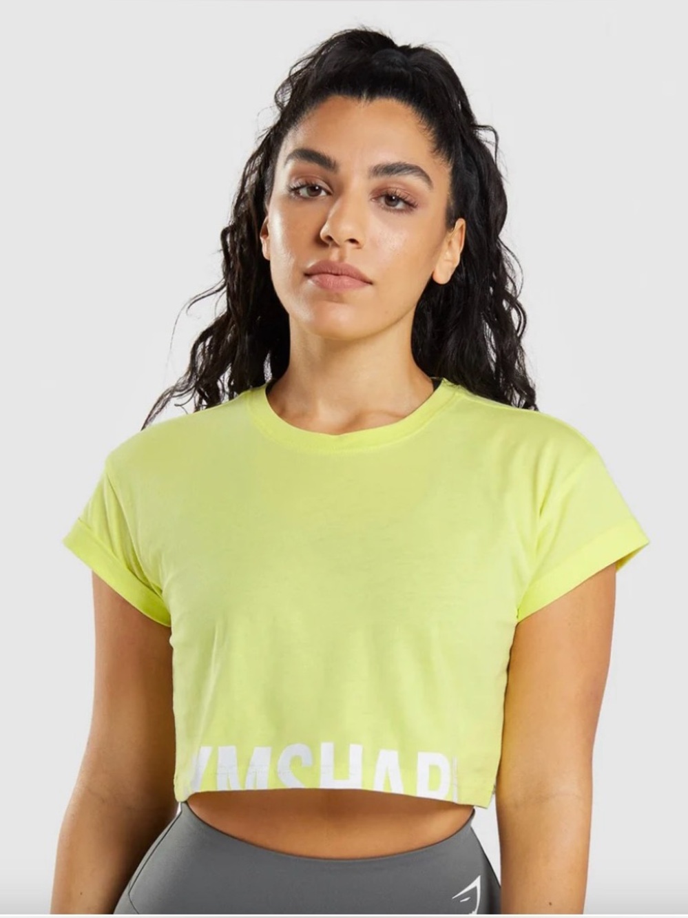Gymshark Fraction Crop Top XL